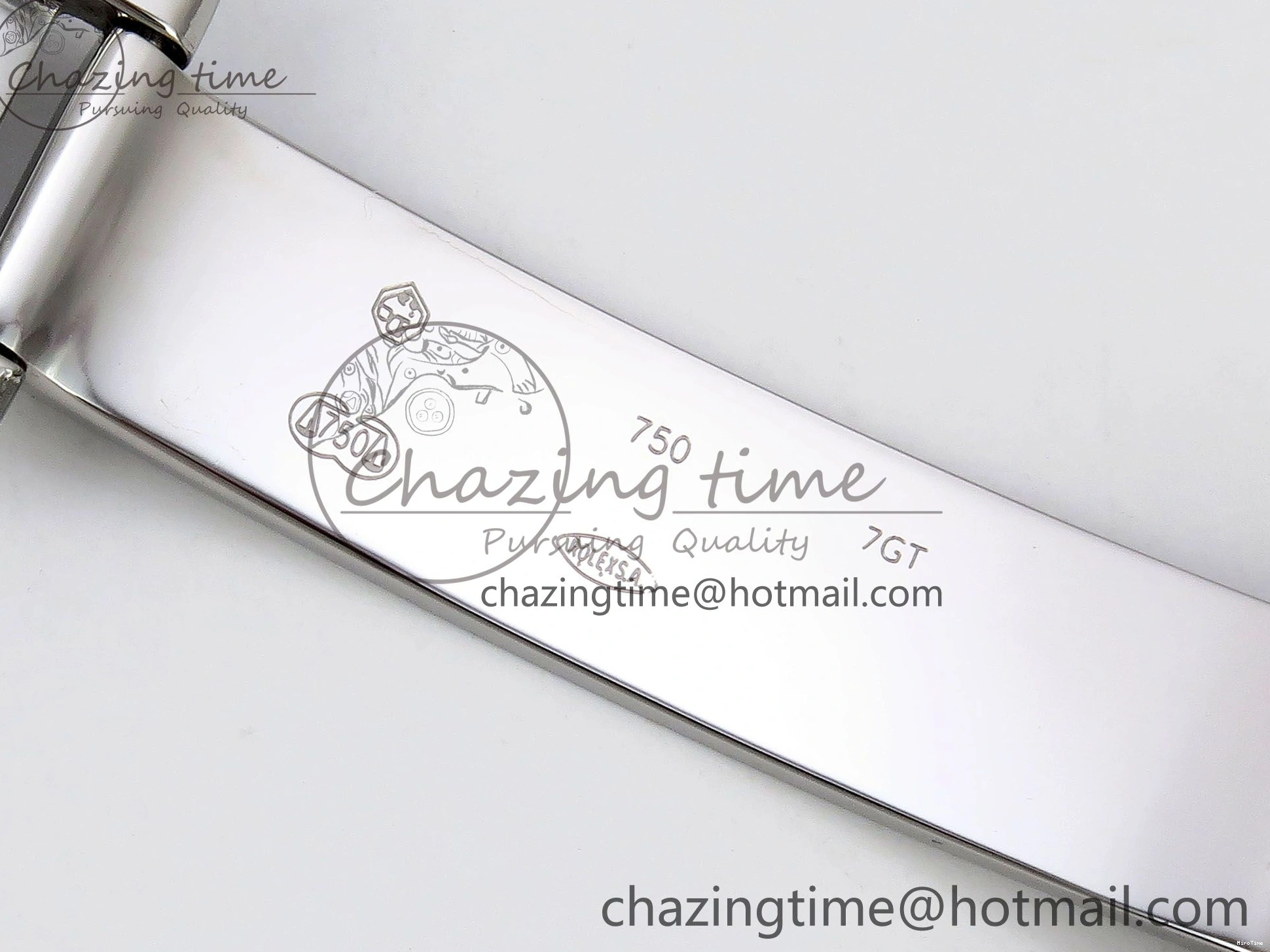 MiroTime 0418 SportInspired DayDate 40 SS JDF 904L Steel Gray Textured Stick Dial on President Bracelet VR3255 V3 (Gain Weight) 1437